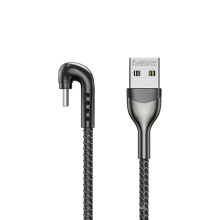 Remax RC-177a Zinc Alloy Braided Fast Type C Games Charger Da Lightning TypeC Usb C 180 Degree Charging date Cable